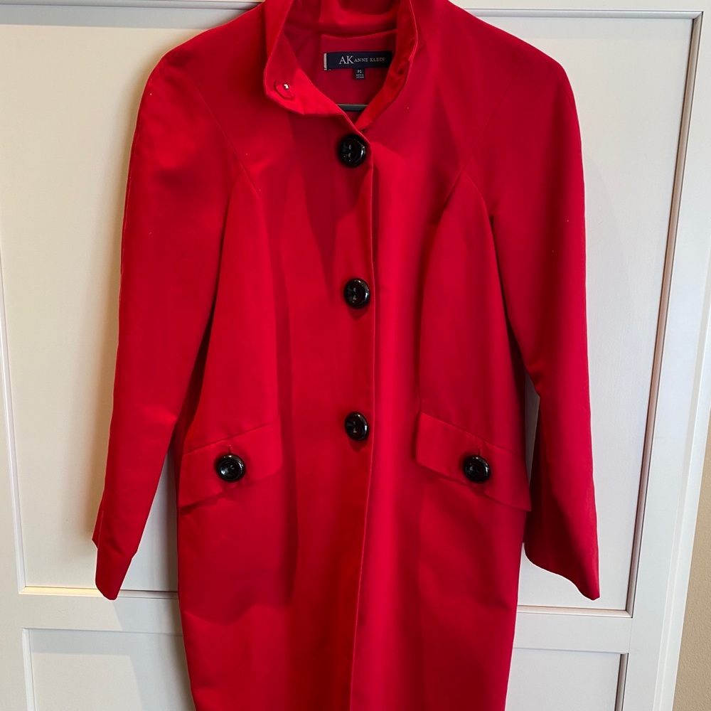 Red Trench Coat
